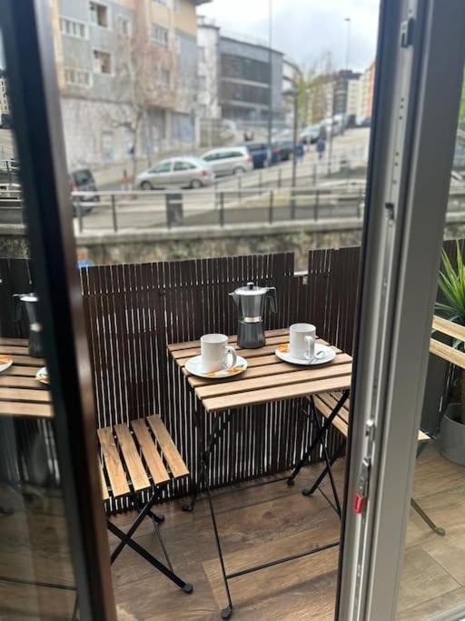ビルバオPiso Deluxe Con Balcon Cerca Del Casco Viejoアパートメント エクステリア 写真