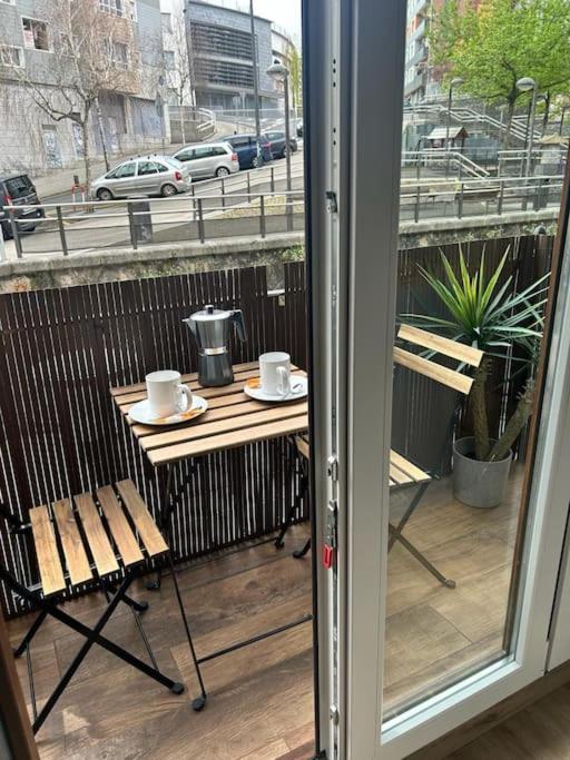 ビルバオPiso Deluxe Con Balcon Cerca Del Casco Viejoアパートメント エクステリア 写真