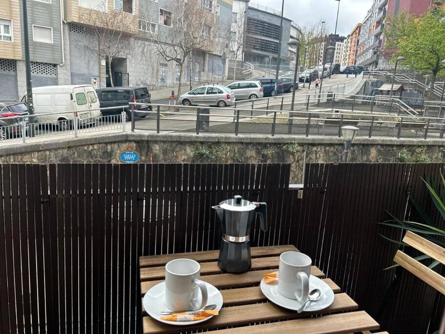 ビルバオPiso Deluxe Con Balcon Cerca Del Casco Viejoアパートメント エクステリア 写真